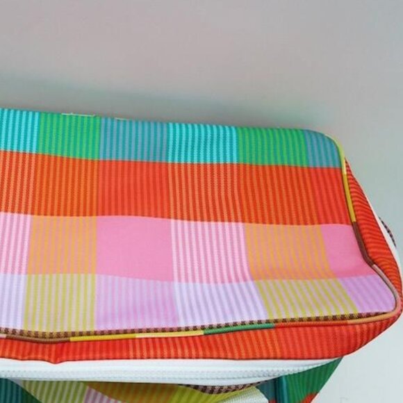 NWT Kate Spade Cooler Bag Rainbow Plaid - Picture 8 of 12